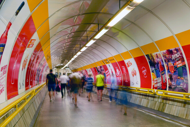 Přestupní tunely Florenc